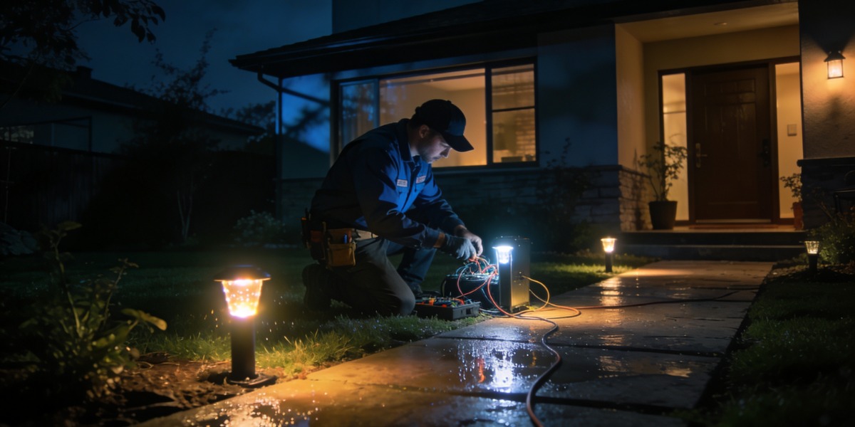 How to Troubleshoot Common Outdoor Lighting Problems